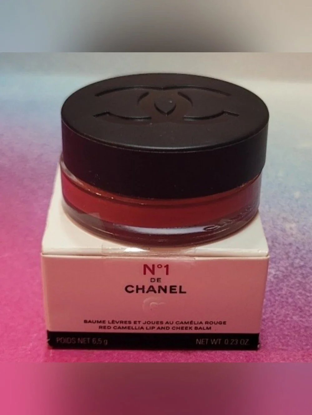 Chanel Red Camellia Lip & Cheek Balm 5 Lively Rosewood